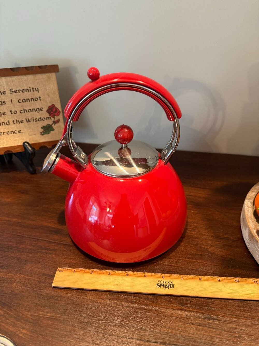 COPCO Journey Red Whistling Tea Kettle